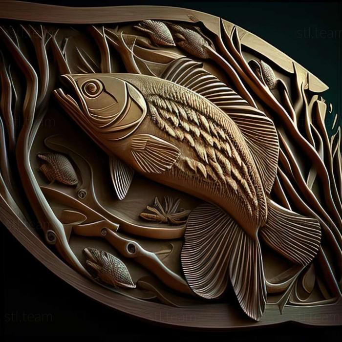 3D модель Вуалеві риби (STL)